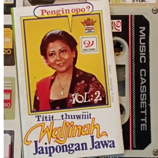 kaset pita waljinah jaipongan jawa titit tuwit
