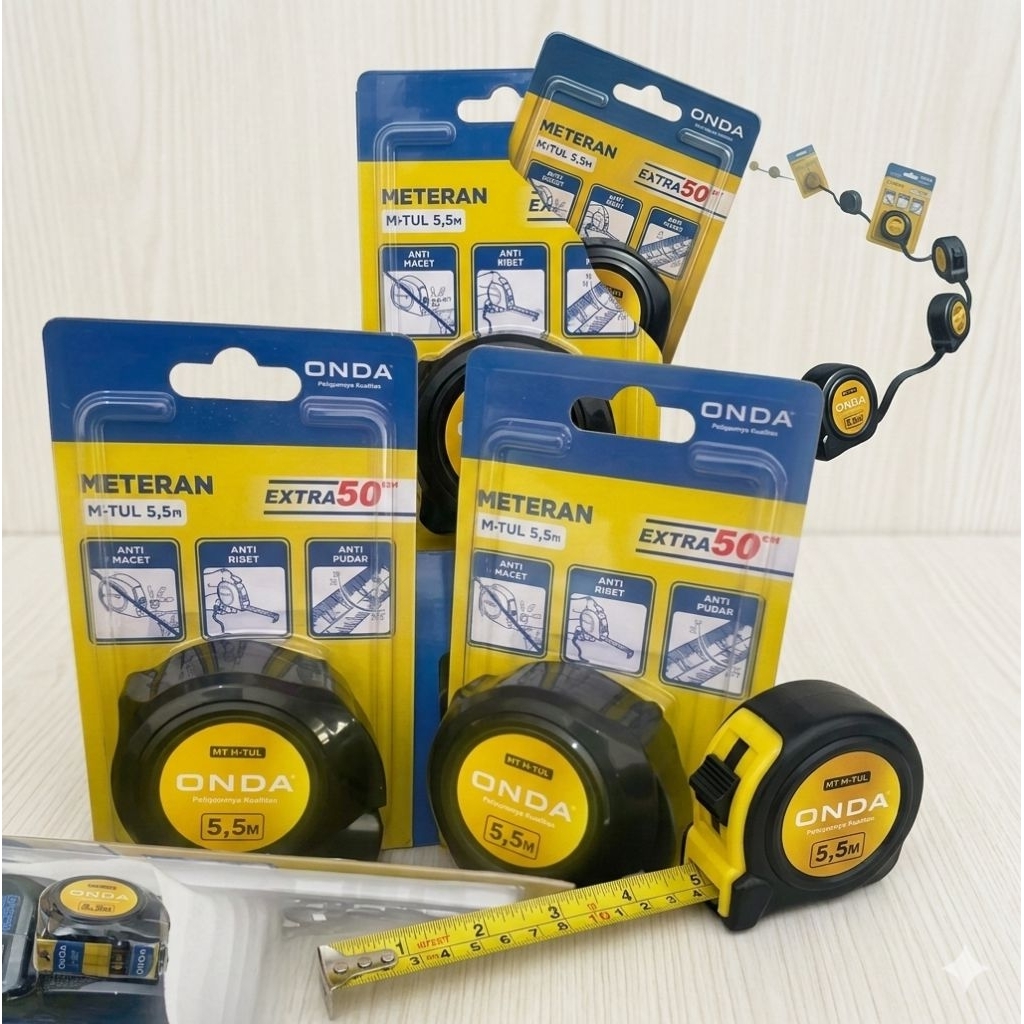 Meteran onda m-tul 5m