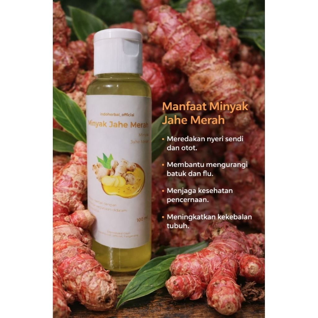 minyak jahe merah 100 ml