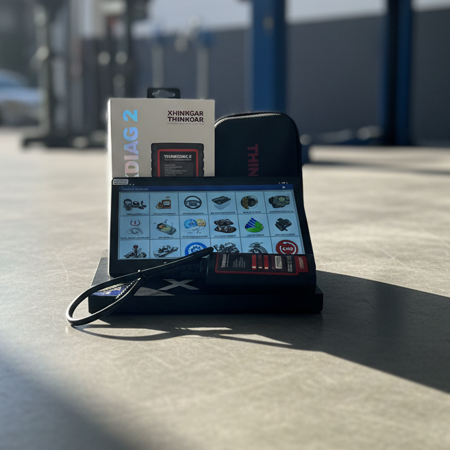 SCANNER MOBIL UMUM ALAT BERAT DAN HD FULL SOFTWARE DIAGZONE 12V 24V OBD2 MOBIL