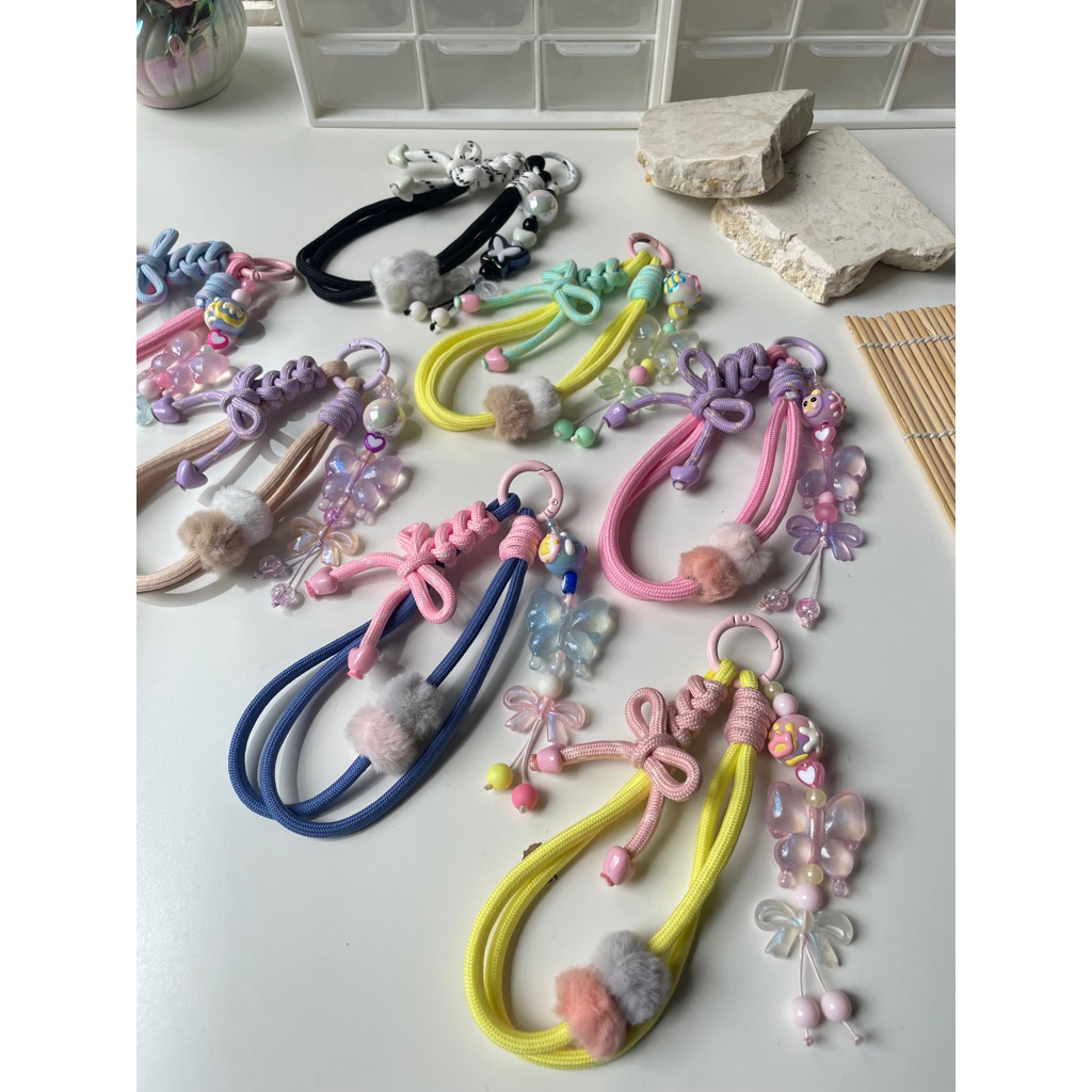 Strap HP | Phonestrap | Gantungan Aroa Terapi Botol Airpods Kunci Tas Paracord | Lanyard Vape Pods |