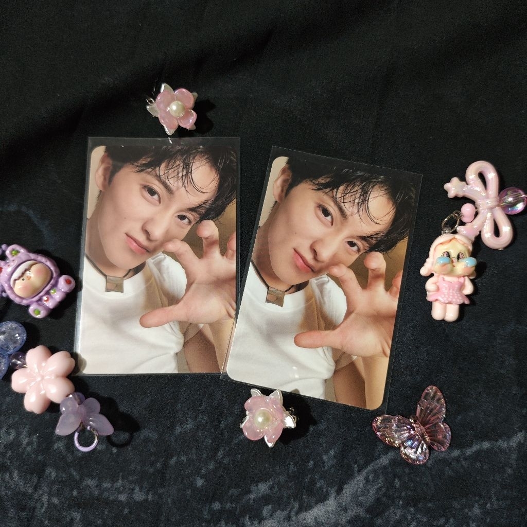 Ready Stock Photocard Mark The First Fruit Maung PC Official NCT 127 Dream Mark Lee Solo Kertas Gant