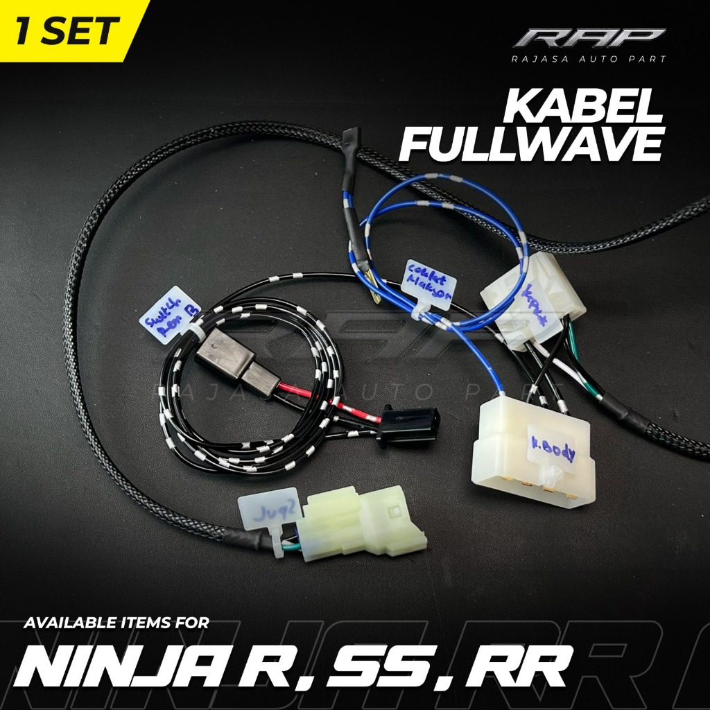 KABEL BODY NINJA RR OLD FULL WAVE SOKET KIPROK SEJAJAR UP PENGISIAN KIPROK NMAX