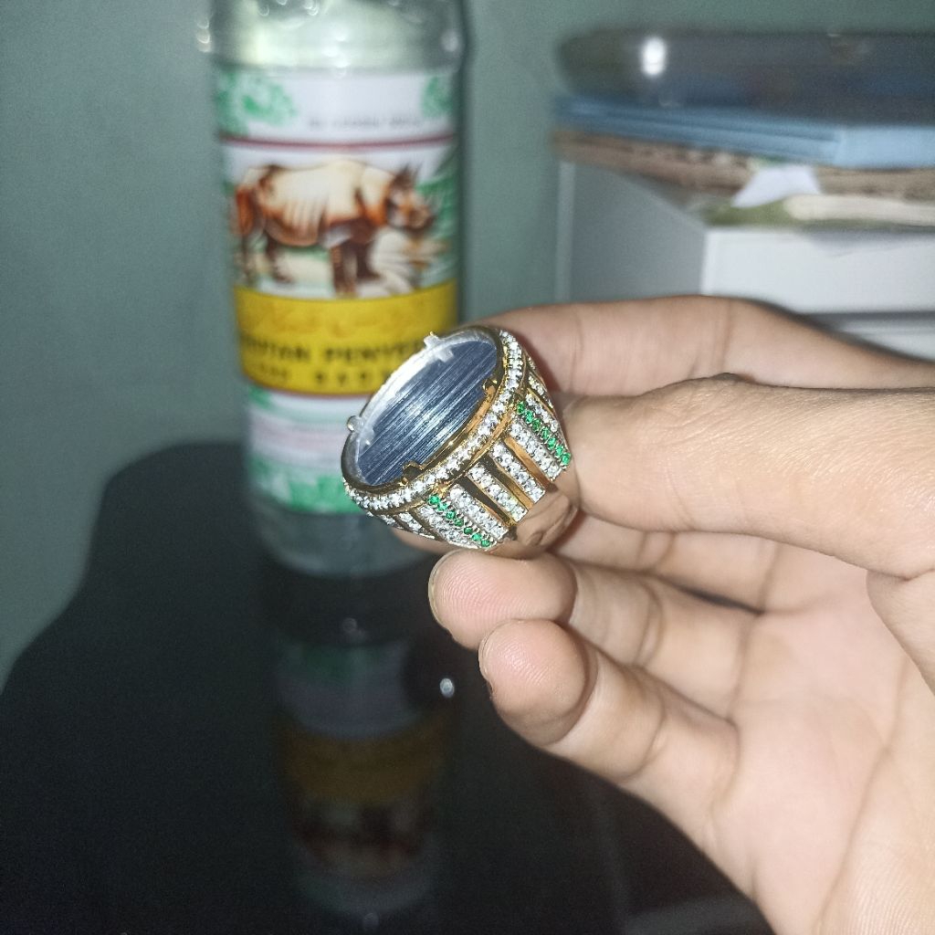 EMBAN MEWAH BATU AKIK RING MEWAH CINCIN MEWAH RING KUNSAR CINCIN KUNINGAN SARI EMBAN KUNINGAN MEWAH 