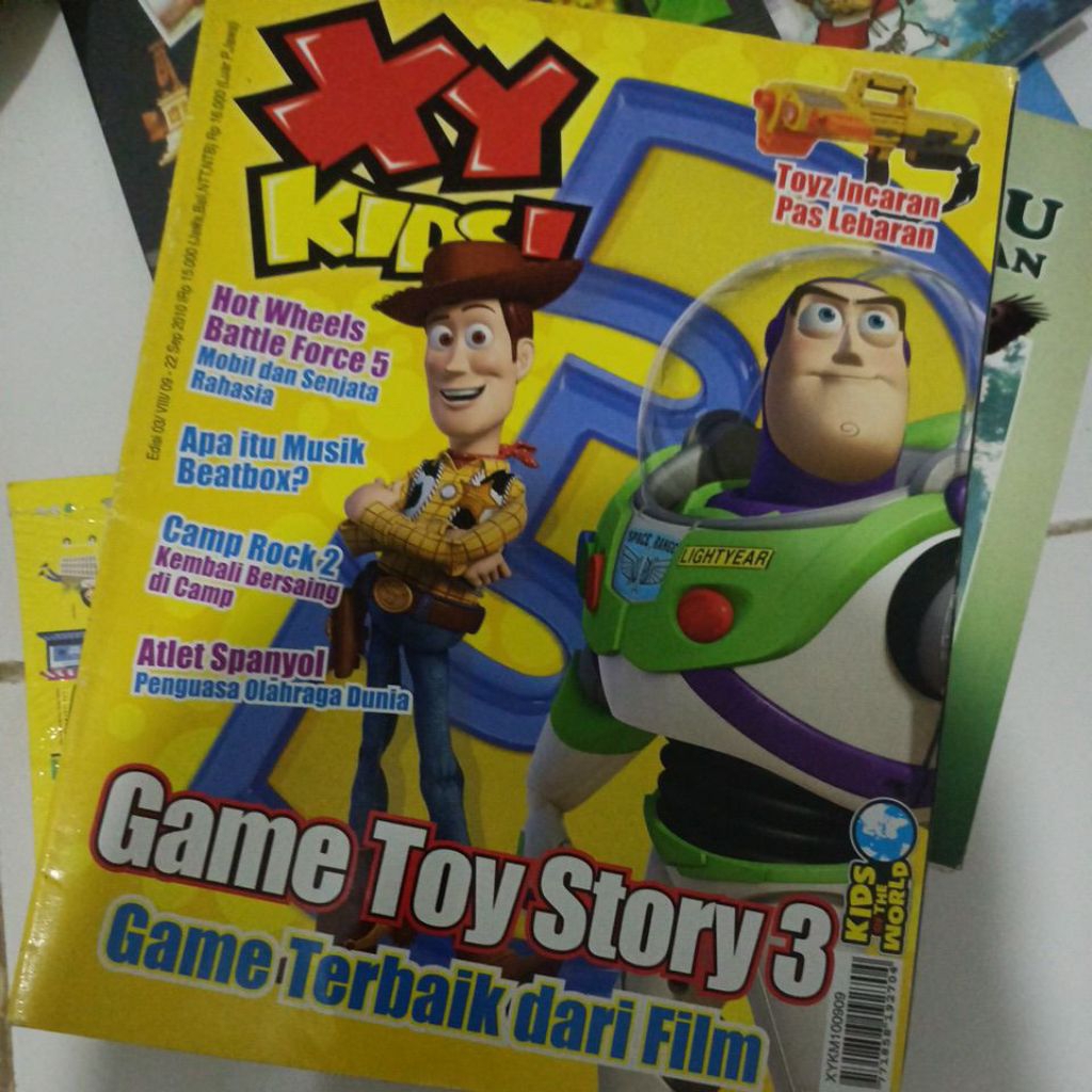 Buku XY KIDS Game Toy Story 3 Game Terbaik dari Film