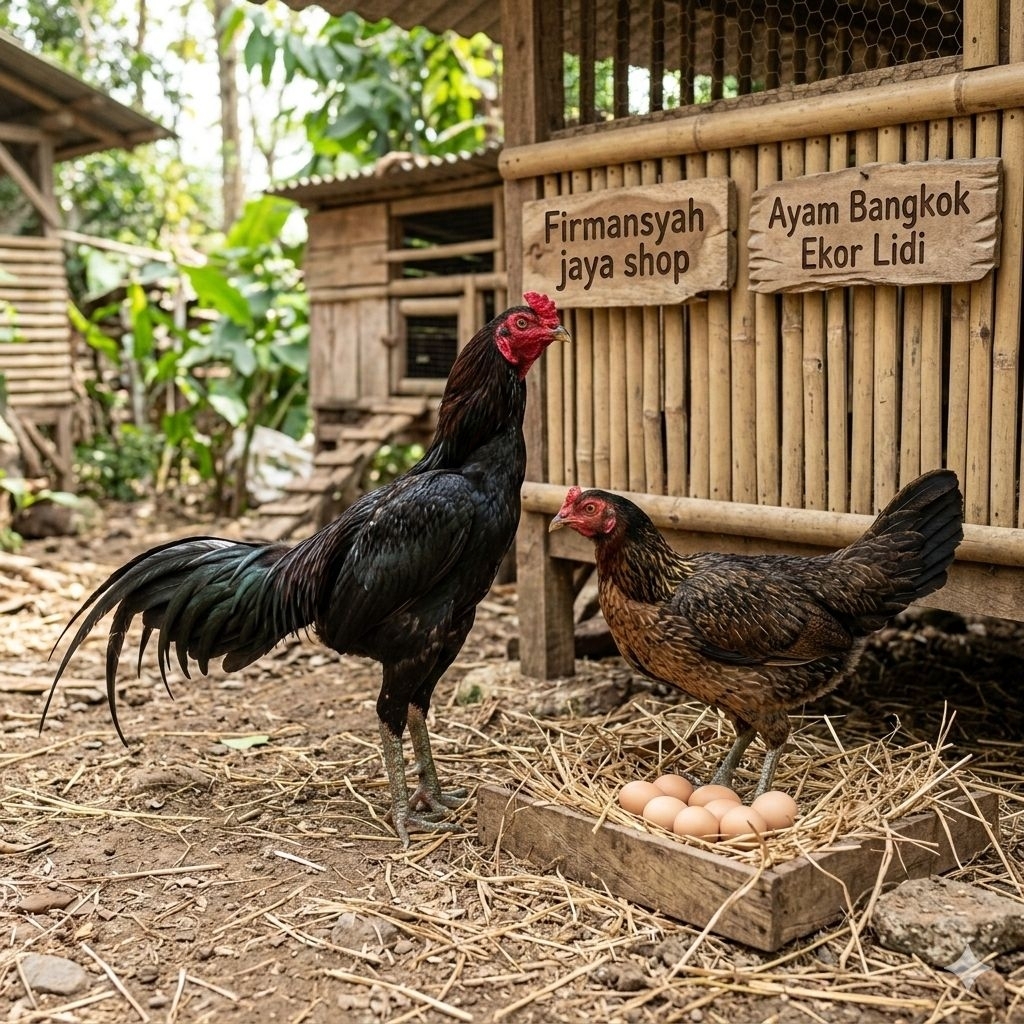 Telur Tetas Ayam Bangkok Ekor Lidi asli Ori Buat di Tetaskan Firmansyah jaya shop