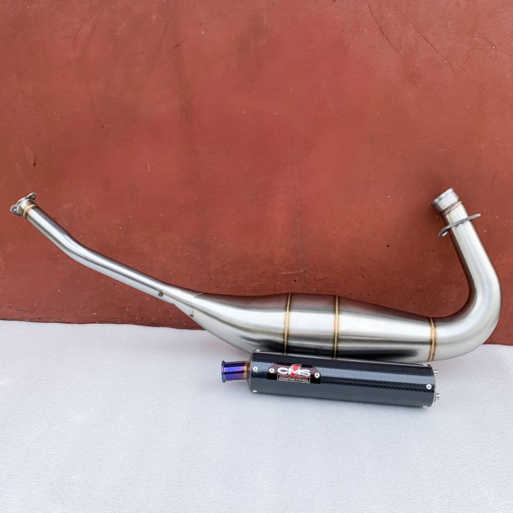 Knalpot CMS 1Champions Ninja R RR SS 2Stroke Non Cobra Cobra Standar Cobra Variasi Super Cobra Type 