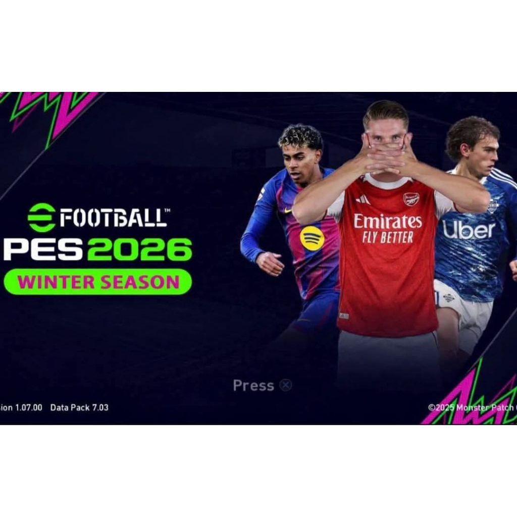 Efootball PES Update Seasons Terbaru PS4 HEN