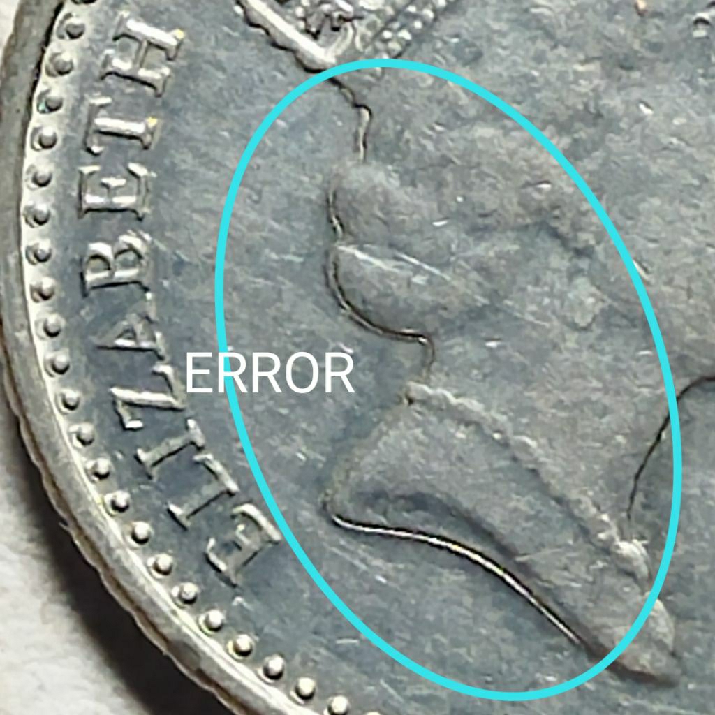 Koin Five pence 1995 Elizabeth ii