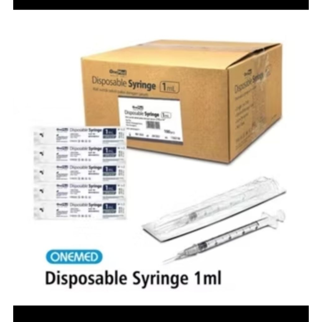 Syringe 1 cc onemed