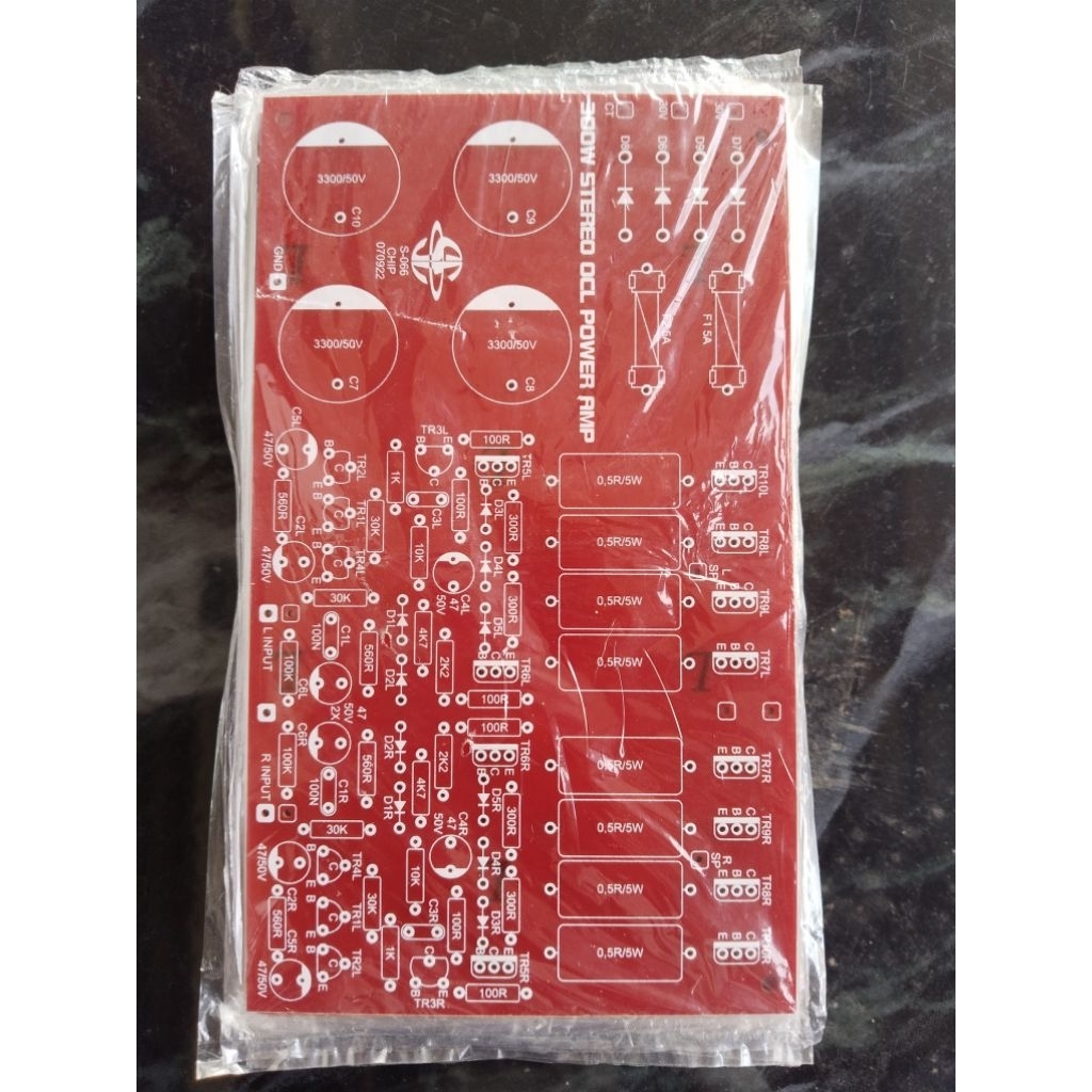PCB 300W Stereo OCL Power Amplifier SATURN S-066