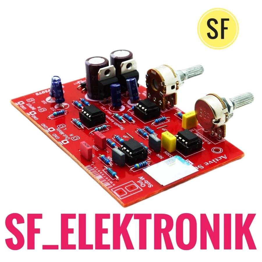 Kit Crossover Aktif Subwoofer AKTIF FOR SUBWOOFER SW 2075