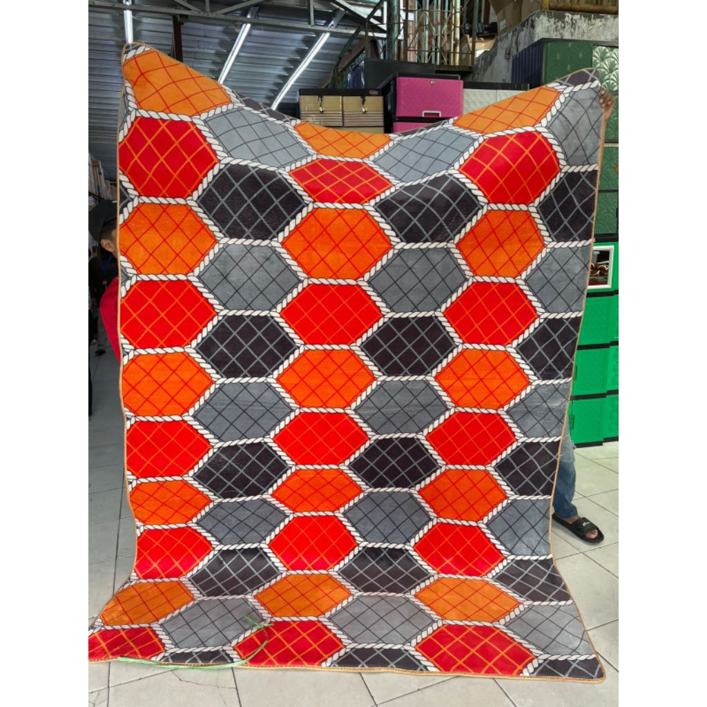 KARPET MALAYSIA KARPET HASNA EMPUK UKURAN JUMBO PREMIUM