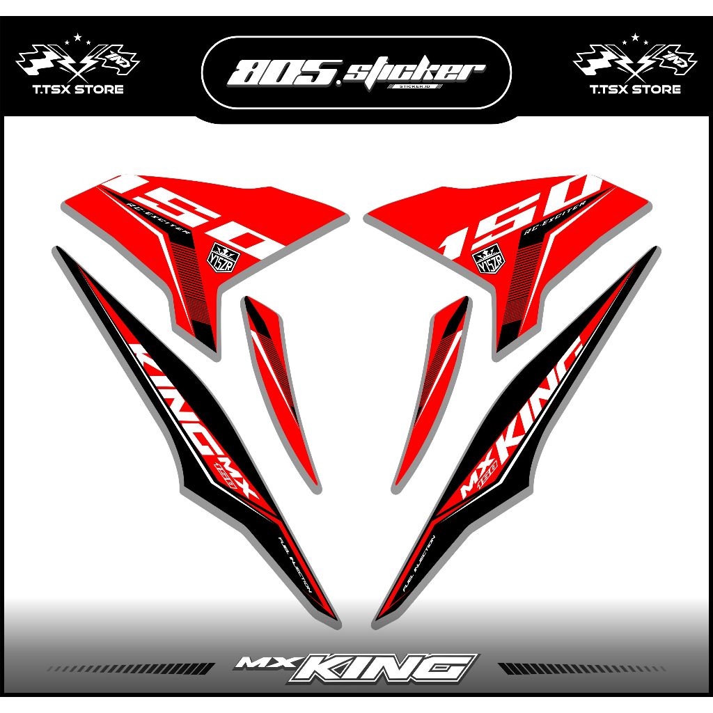 STRIPING MX KING 150/STIKER VARIASI JUPITER MX KING/STRIPING VARIASI MX KING 150 KEREN