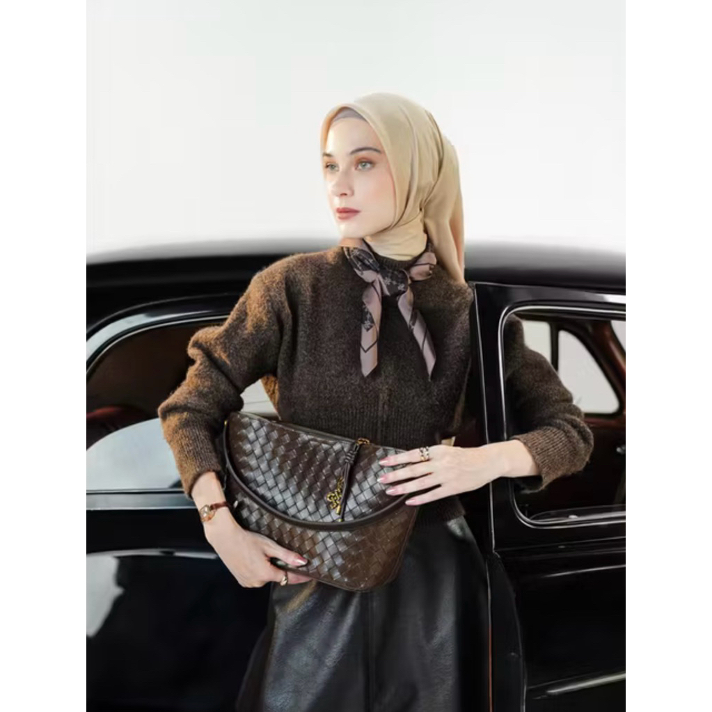 Zalina Bag Heaven Lights Brown Preloved