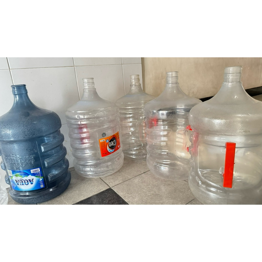 galon kosong aqua cleo