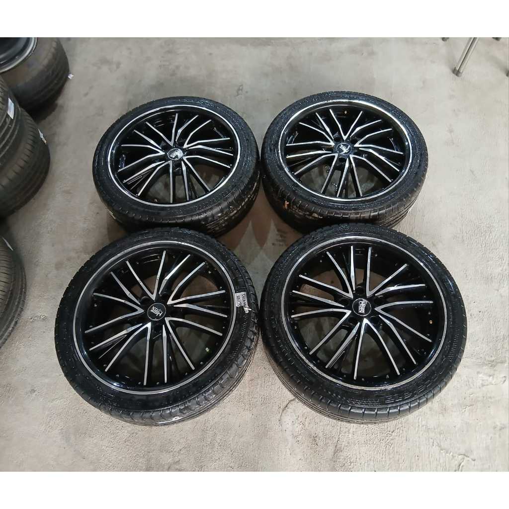 VELG MOBIL BEKAS RING 19 HSR PASI R19 5X114 (VELG SAJA)  XTRAIL MAZDA ALPHARD HRV CRV CHEVROLET DLL