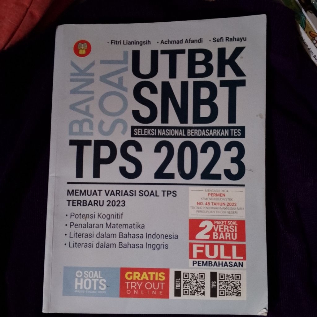 preloved UTBK SNBT TPS 2023