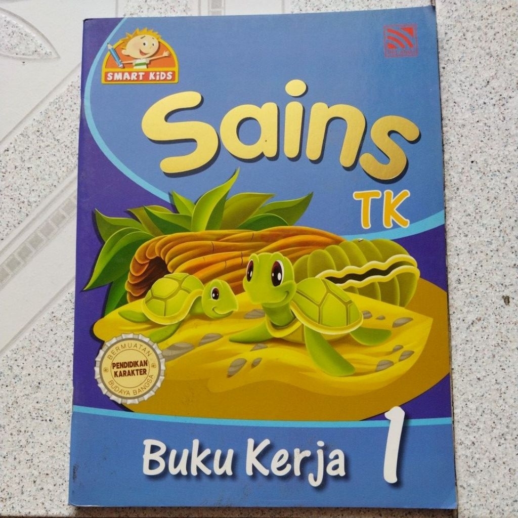 Buku Bekas Smart Kids Sains TK Buku Kerja 1