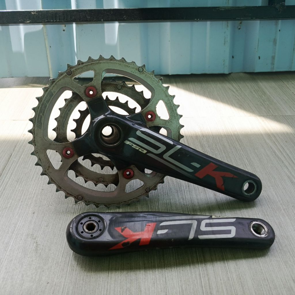 [RARE ITEM] Crankset FSA SLK carbon 175 mm triple 2nd