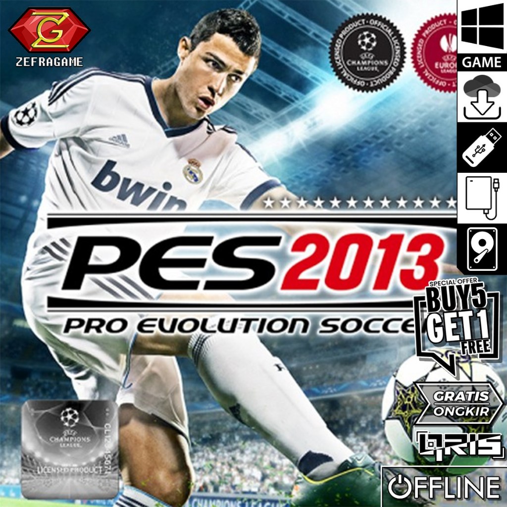 PES 2013 (Base) Game PC Laptop Games