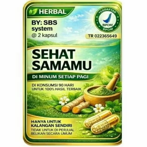 Herbal Kolesterol & Asam Urat Alami | Ramuan Tradisional Ampuh | Sehat Samamu Herbal | Obat asam ura