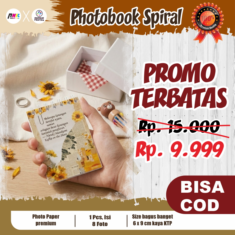 Mini Album Spiral Aesthetic folaroid / Photobook Custom Hadiah Anniversary Pasangan & Bestie / Kolek