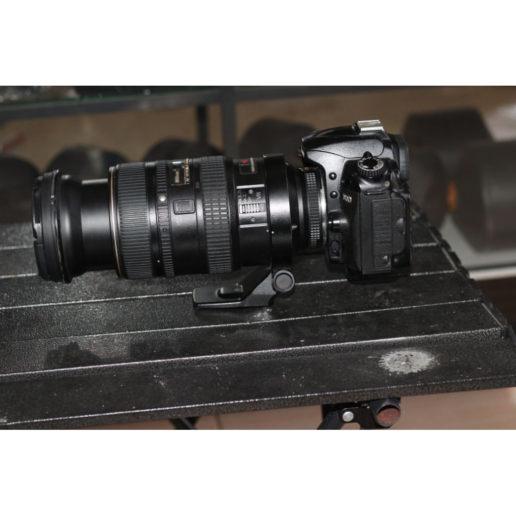 Nikon D90 dengan lensa 80-400mm VR ED