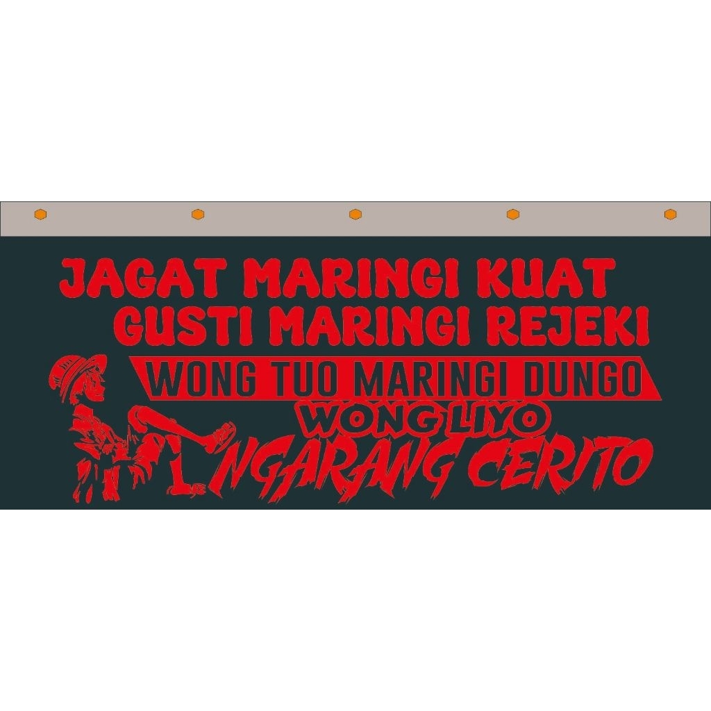 stiker karpet lumpur tengah truck dump