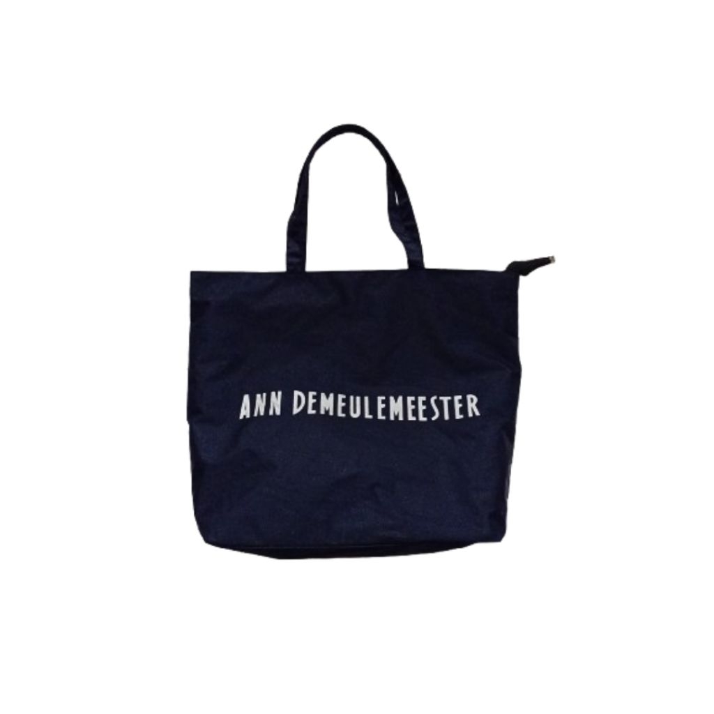 Tas / Bag Ann Demeulemeester Navy Nylon Tote Bag Men Women