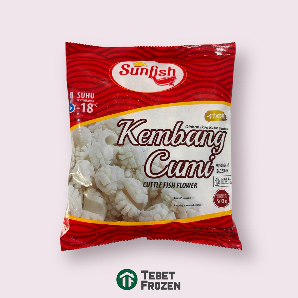 SUNFISH KEMBANG CUMI 500GRAM - TEBET FROZEN