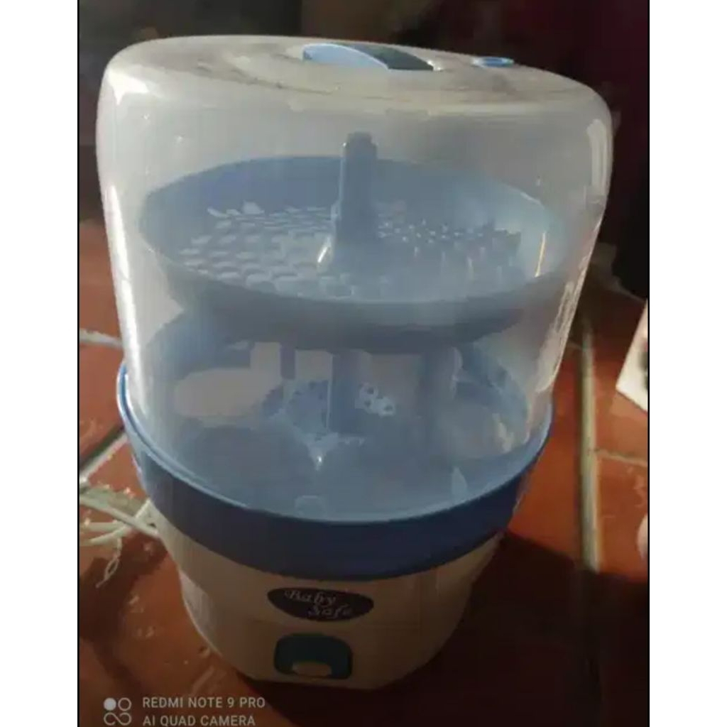 Baby Safe 6-Bottles Express Sterilizer LB317 - Sterilisasi Botol Susu Bayi