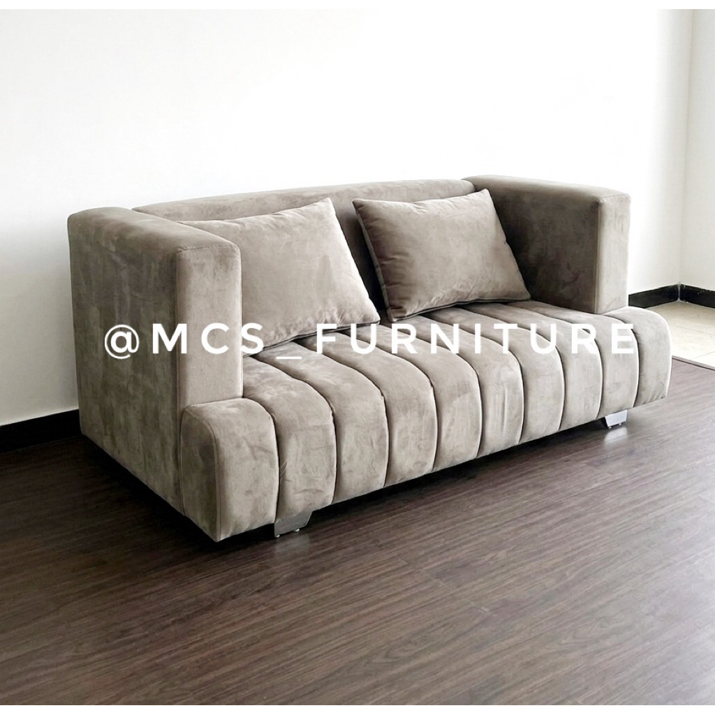 Sofa Kursi Japndi Retro 2 Seater Scandinavian Mebel Furniture Semarang