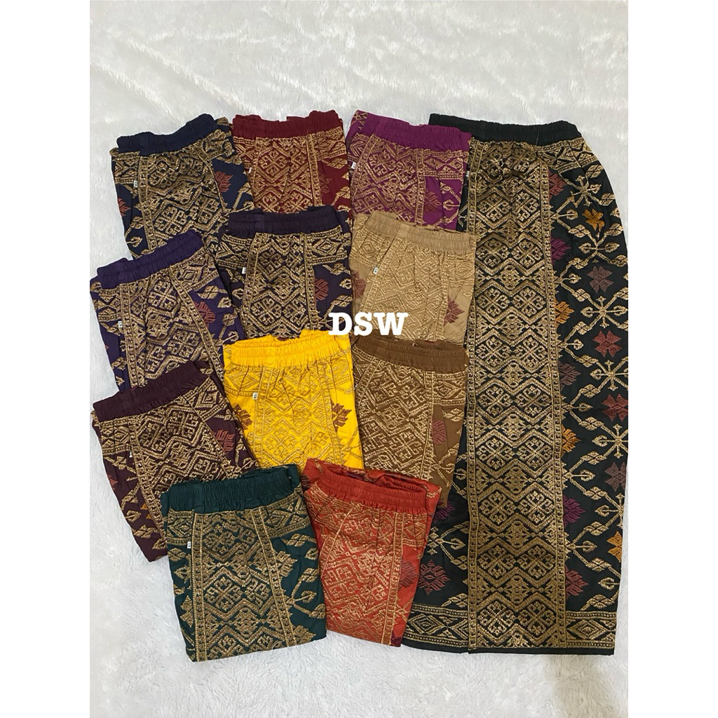 Kamen Jadi | Kamen Songket Bordiran Size Jumbo