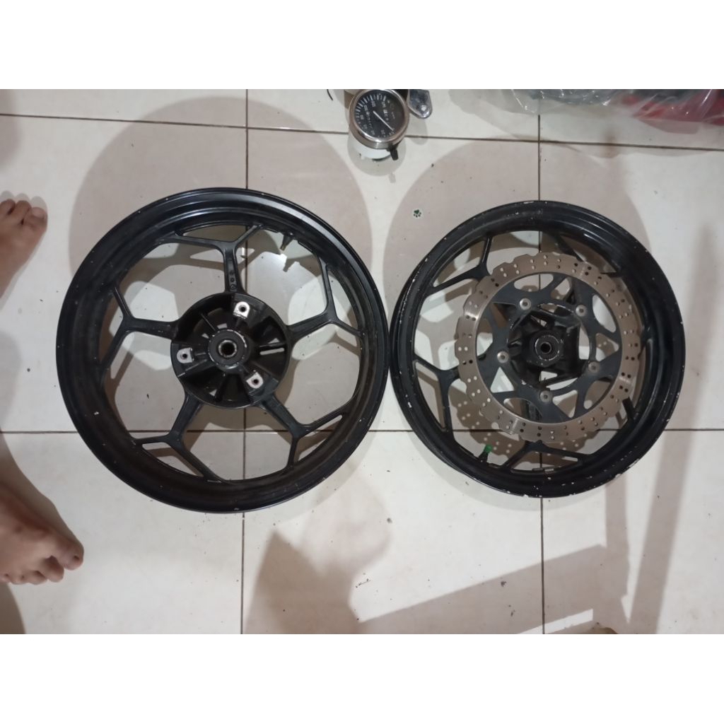 velg original Ninja 250fi copotan