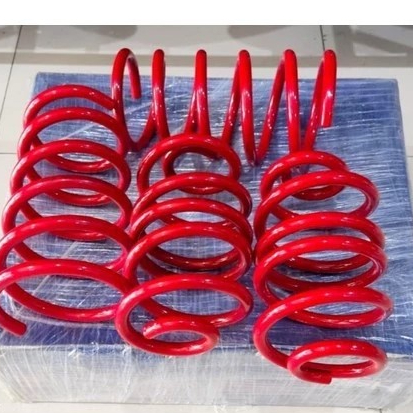 Lowering kit ( Per Ceper ) Untuk Avanza LOWERING KIT HSR RED TOYOTA AVANZA 2004-2014