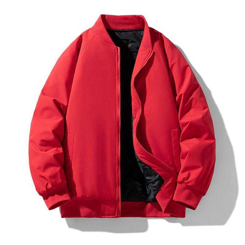 Jaket bomber pria waterproof tebal/jaket casual