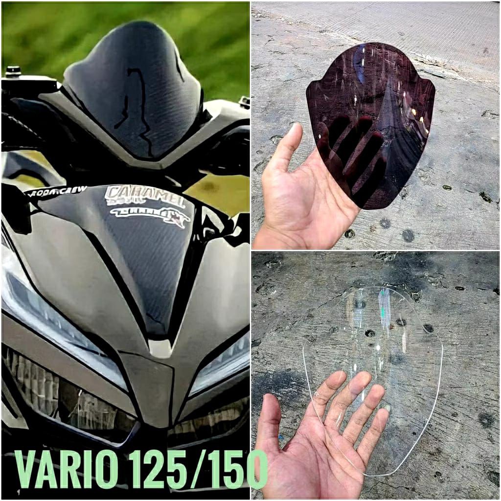 Visor vario 125/150 New Bening / Semoke Windshield  Motor