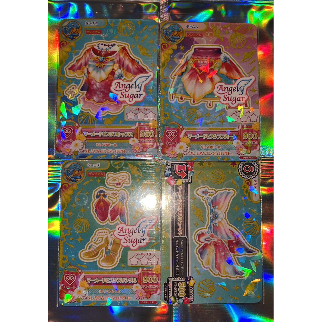 Aikatsu (collector card) Replika Kartu Hoshimiya Ichigo Mermaid Pisces Coord Roullete