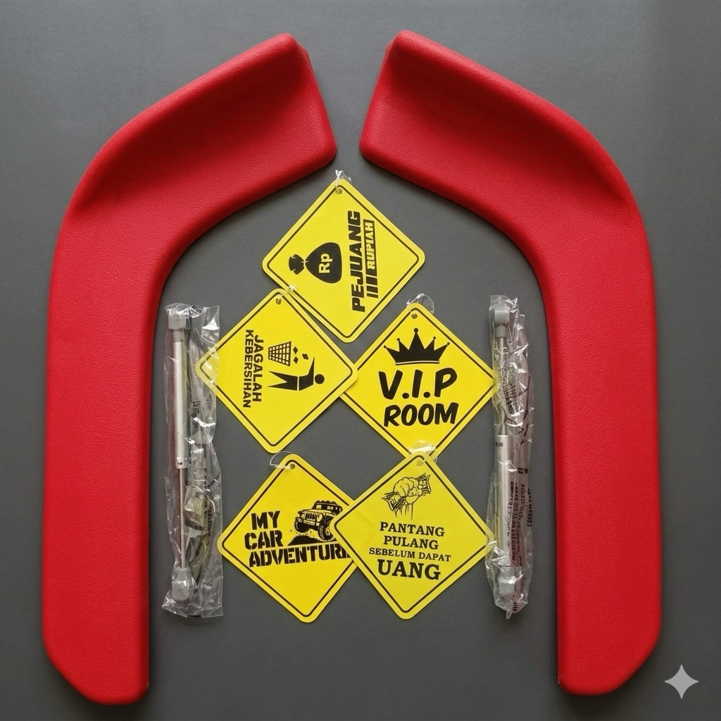 Winglet Pelindung Bumper Mobil Universal | Winglet Mobil | Winglet Truck | Winglet Pick Up | Winglet