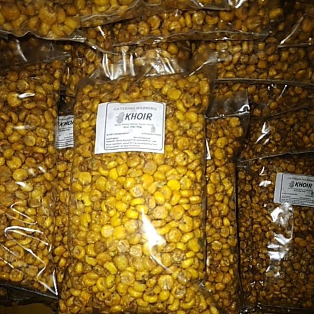 jagung goreng / marning khas pamekasan madura.