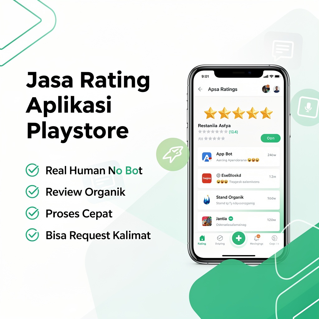 Jasa download aplikasi playstore | Review aplikasi playstore real human