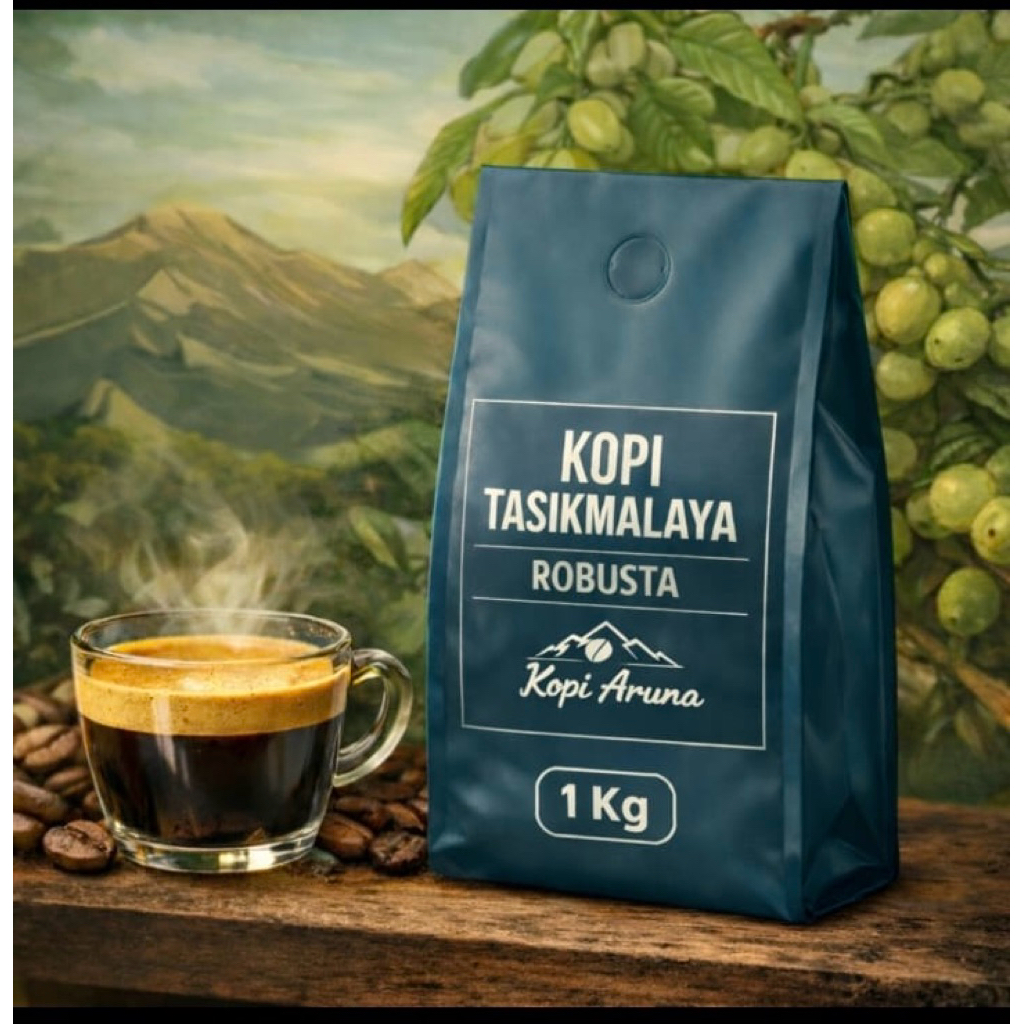 Kopi Robusta 1Kg Kopi Tasikmalaya |  Aruna Kopi