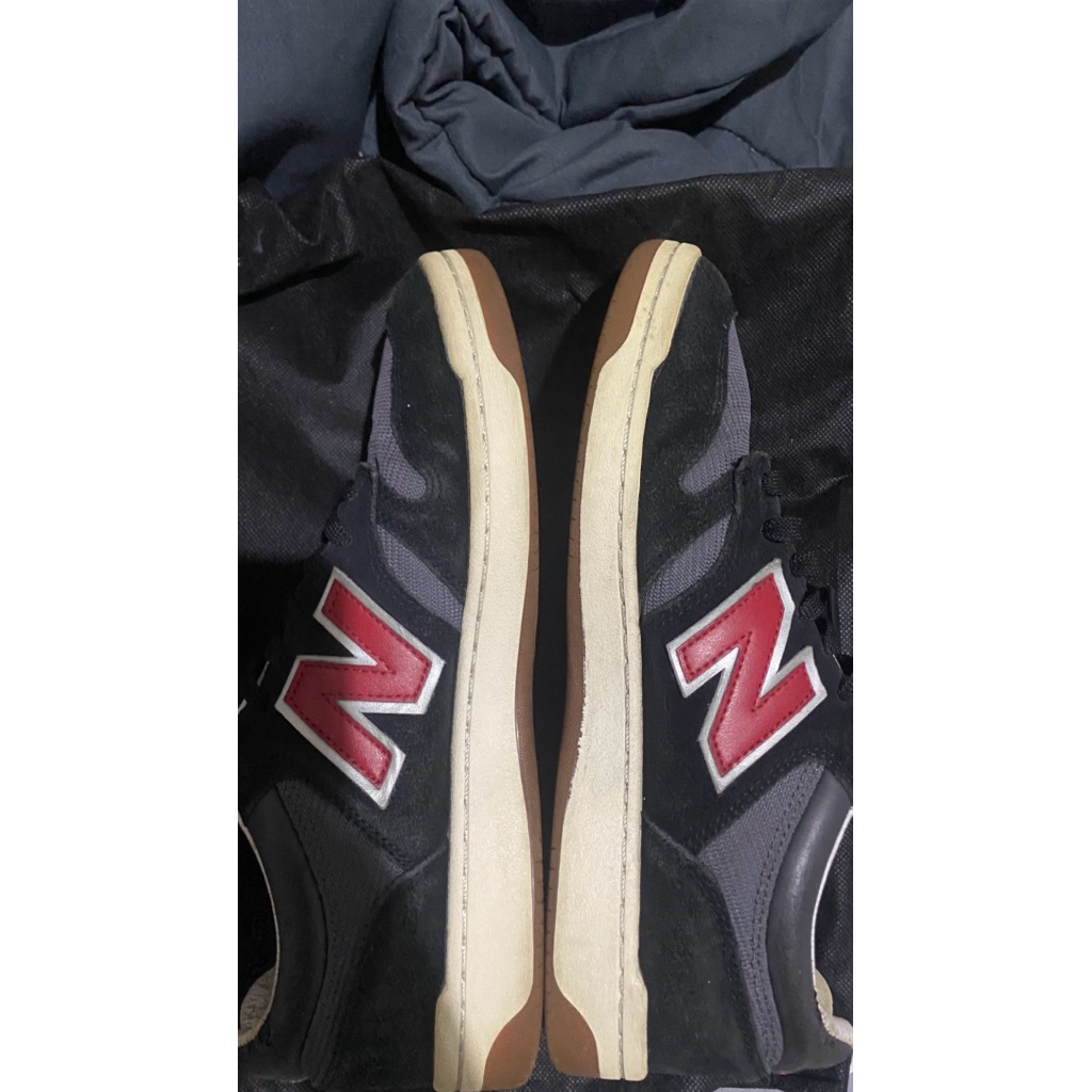 Preloved New Balance 480 Black Red (size 45)