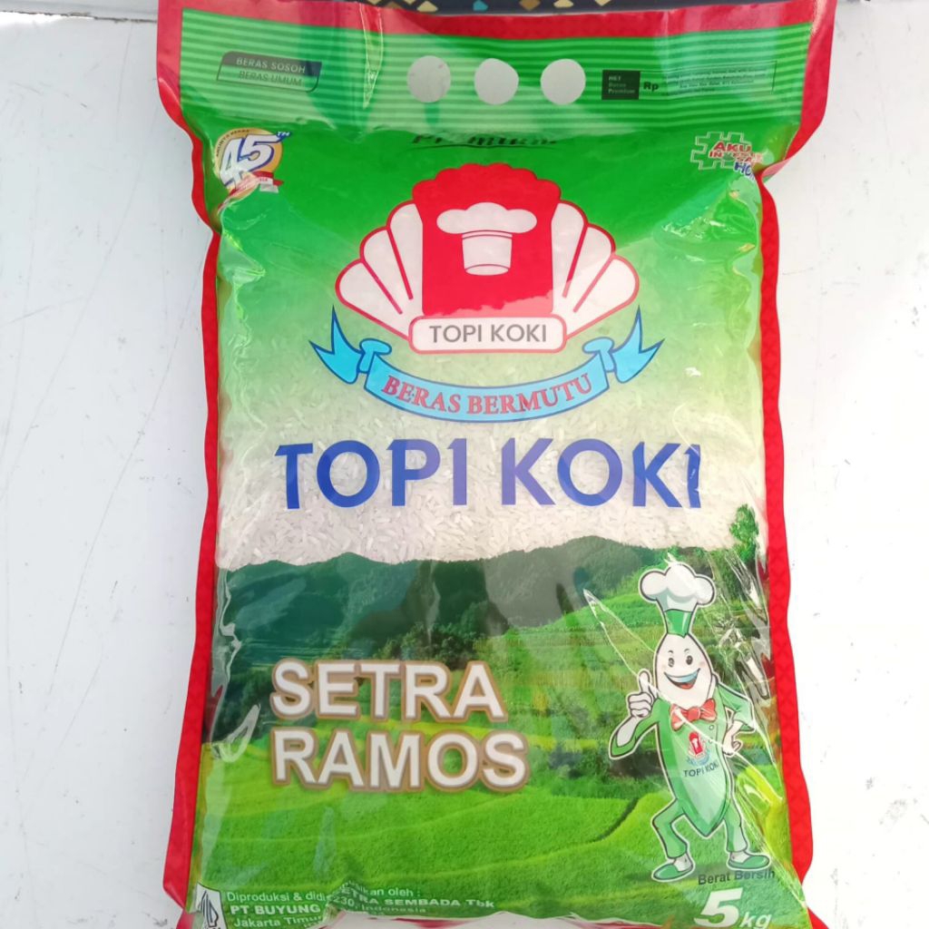 BERAS TOPI KOKI 5KG