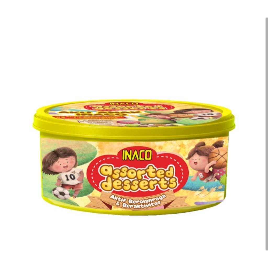 INACO Assorted Dessert Jeli & Puding Gift Box 600 gr