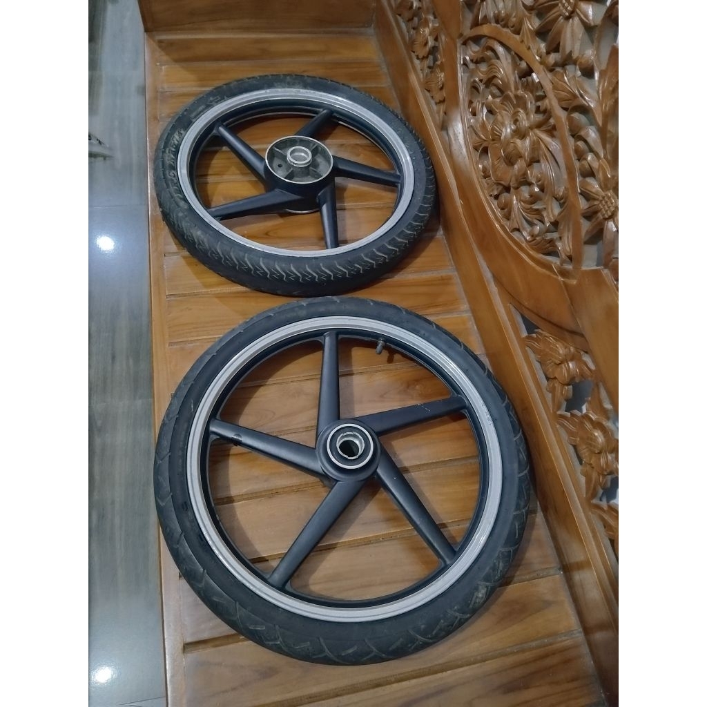 velg racing palang 5 pnp suzuki smahs,shogun,satria 2 tak,tornado merk zigen original