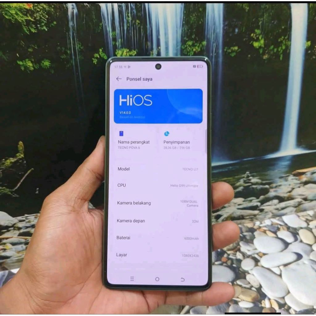 TECNO POVA 6 SECOND FULLSET | 8/256GB