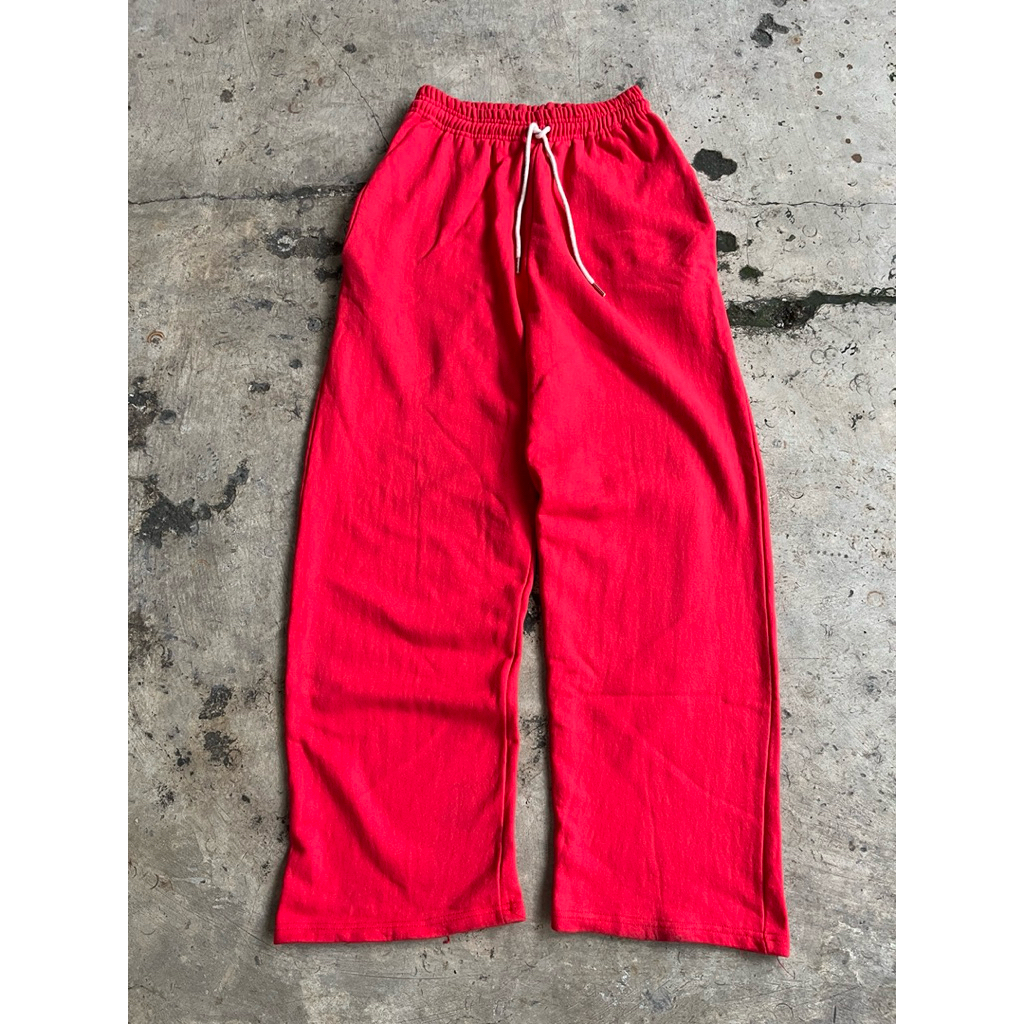 Baggy Sweatpants Red / Celana Sweatpants Merah