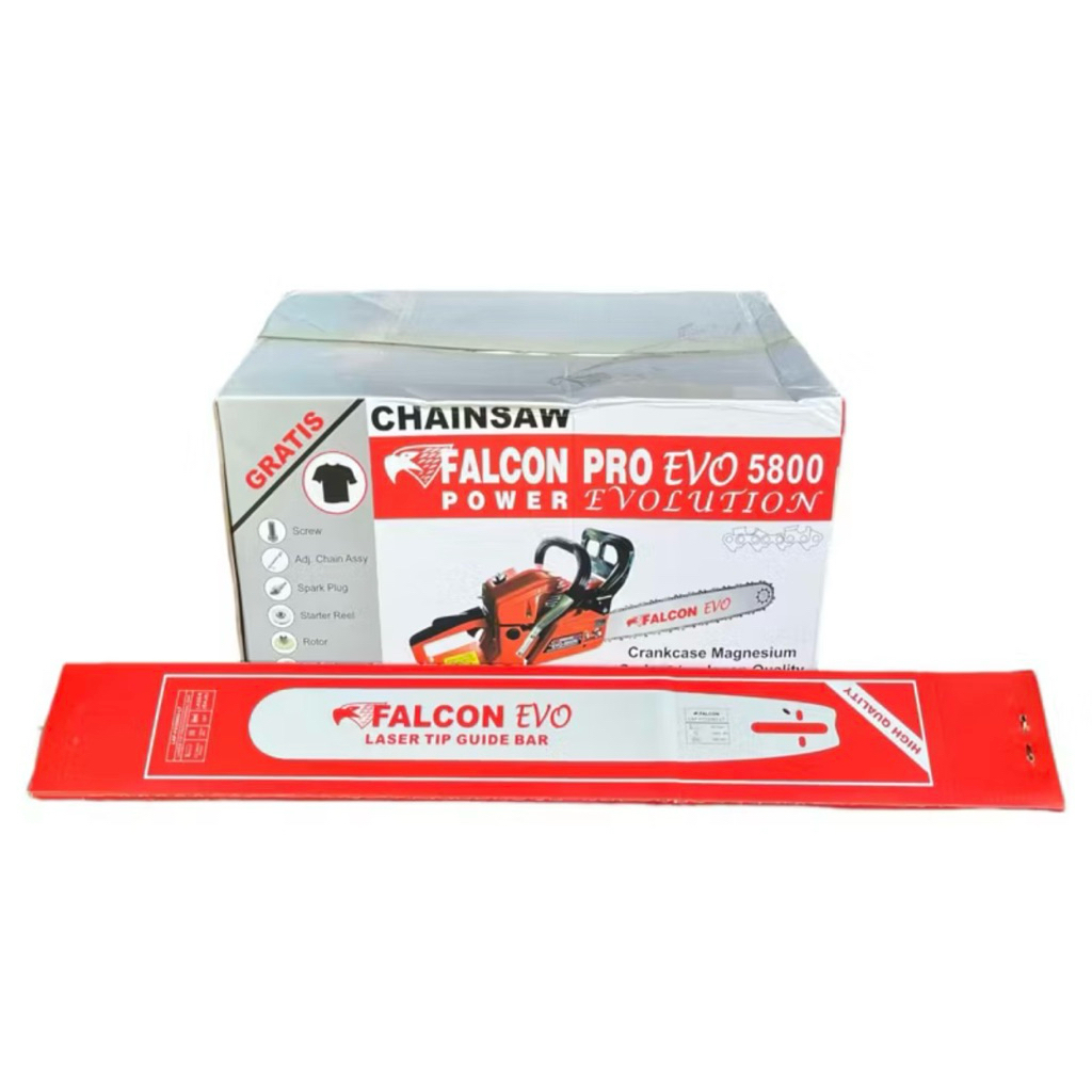 Chainsaw Falcon Pro Evo 5800 HANYA MESIN